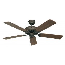 Ventilateur de plafond, Royal BA, classic 103 Cm, brun antique, pales noyer, CASAFAN