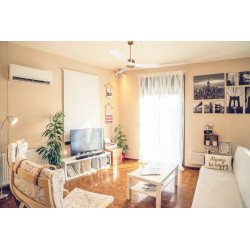 Modulo de KlassFan - Super destratificateur et ventilateur DC 132 cm Laiton pales bois blanc sans Lumière25 à 40 m²