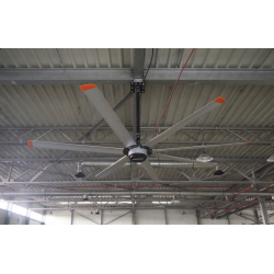 AeroTorque HVLS 300, Ventilateur HVLS industriel à haut rendement. Faible consommation et volume d'air élevé, efficace 220 m².
