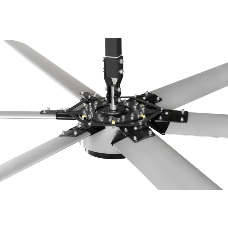 AeroTorque HVLS 300, Ventilateur HVLS industriel à haut rendement. Faible consommation et volume d'air élevé, efficace 220 m².