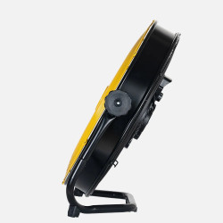 Brasseur d'air industriel Apache haute performances 50 Cm, 80 Watts, monté sur cage