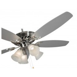 Ventilateur de plafond salon 132  Cm pales luminaire puissant 