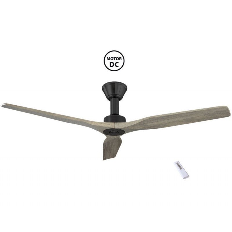 Sofyt de KlassFan un  ventilateur de plafond  DC 152 Cm design, pales chêne, ultra silencieux.